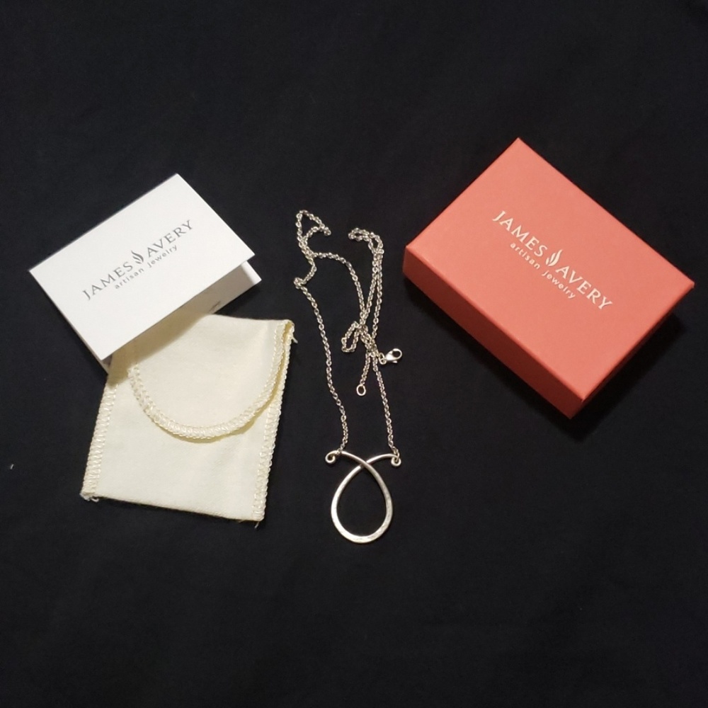 JA Changeable Loop Charm Holder Necklace